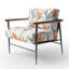 Chaise d'appoint floral - Fauteuil Paradise-247295335