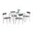 Ideli Rectangular 28'' L x 43'' W Dining Set