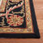 Tapis noir / brun crocheté à la main Bryonhall-19818233