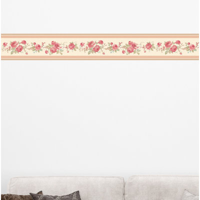 Jendri Peel & Stick Floral Border