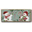 Frosty x 2, toile encadrée-224871971