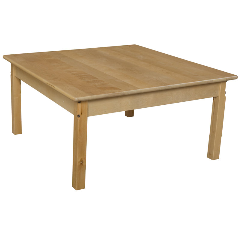 Table carrée, Non, H 17 po x L 36 po x l 36 po
