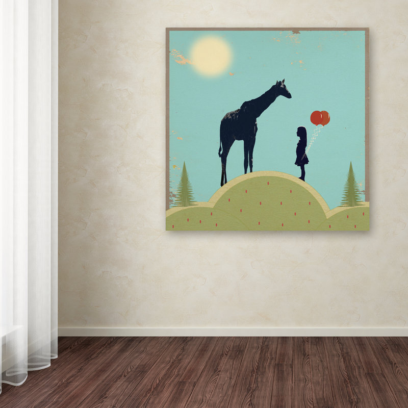 « the meeting », art sur toile, H 14 po x l 14 po