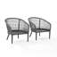 Chaise de patio avec coussins Amberson