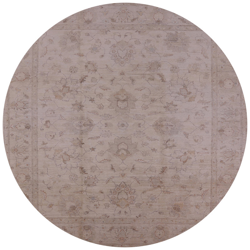 Tapis brun Flandria, Rond 4 pi
