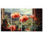 Dahmen - coquelicot, art mural 4 pièces-106157912