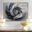 Abstrait Vortex cosmique noir et blanc III - Abstrait spirales murales-2112147772-2112147775-2112147770