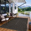 Tapis de sol antidérapant en jute tissé