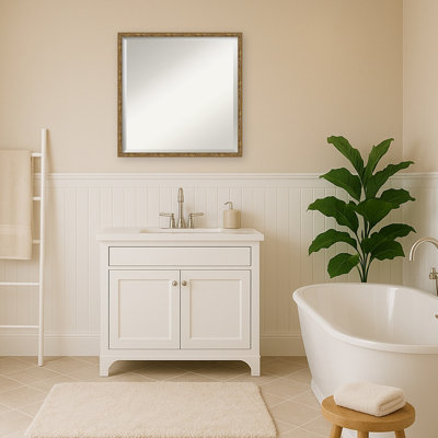 Miroir mural de salle de bain Pearce