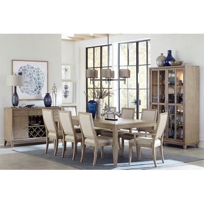 Charming Modern Dining Set with Extendable Table and Comfortable Chairs for Stylish Dining Experience