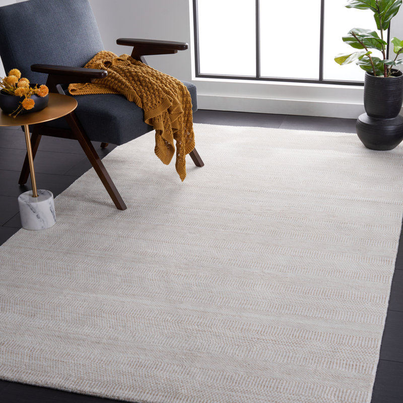 Mirage Hand Loomed Performance Solid Color Rug, Rectangle 5' x 8'