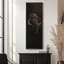 «Majestic American Bison Dark Rustic Wildlife Portrait», impression murale sur toile encadrée-130968299-130968298