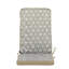icon Outdoor High Back Seat Cushion Set of 2 Olive Green Geometric-1409882513