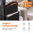 Volvy 4 Drawer Storage Drawer