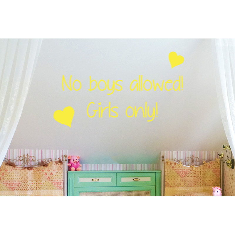 Wall Decal, Medium, Bright Yellow