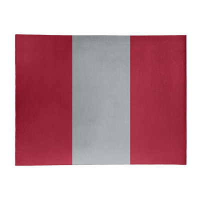 Tapis en polyester à rayures de football atlanta