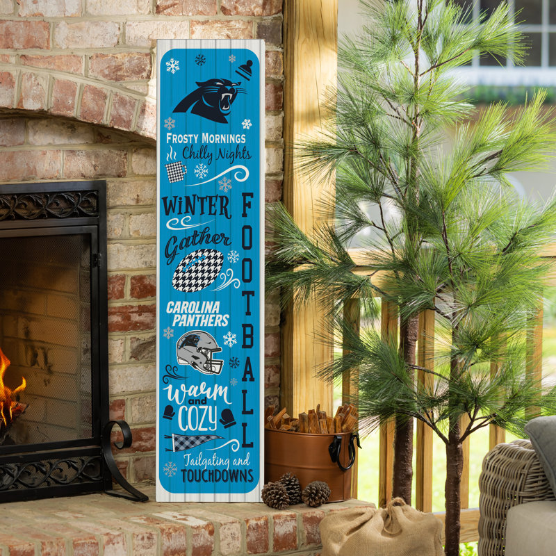 Fauteuil de véranda à double face NFL Team Winter, Panthers de Caroline