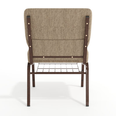 Mikolaj 21.25''W Church Chair with Book Rack