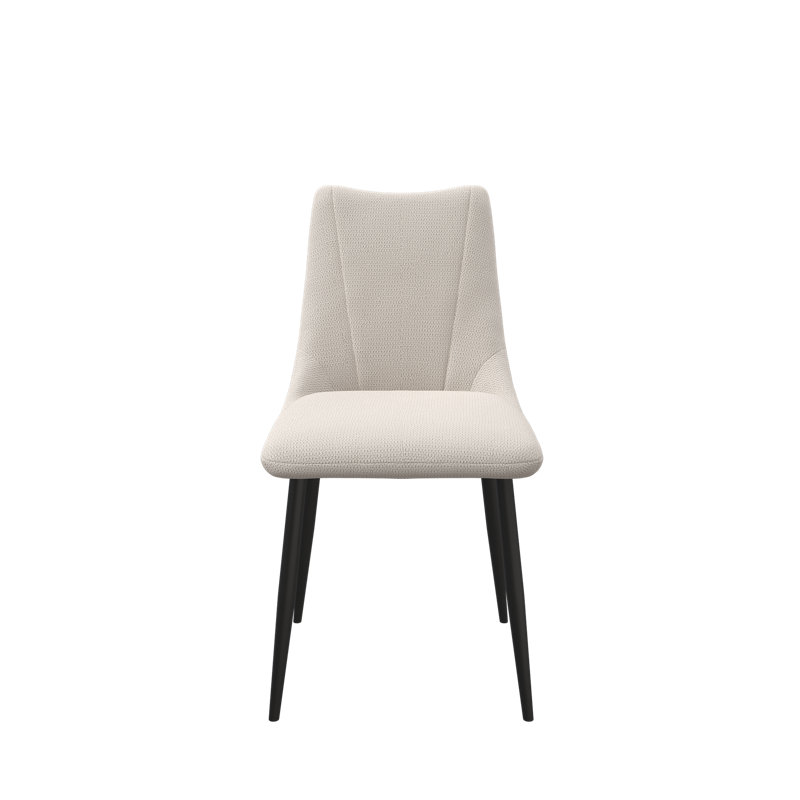 Bella Fabric Dining Chair, Ivory