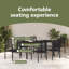 6 - Person Patio Dining Set with Rectangular Table