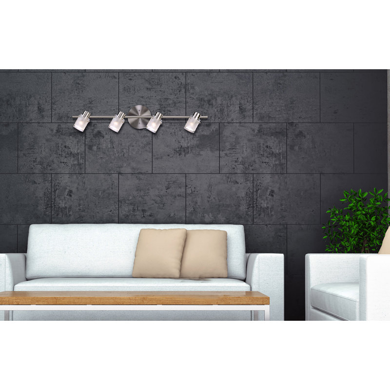 Lindisfarne 29'' 4 -Light Fixed Track Track Kit with Dimmable and Adjustable Head