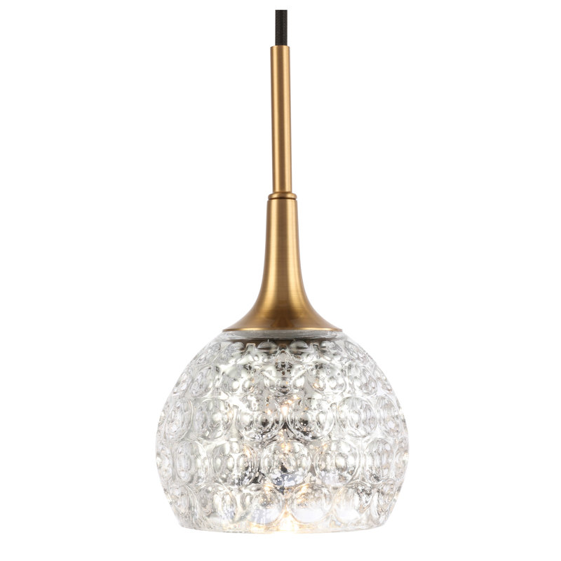 Jerrie 1 - Light Single Pendant, Mercury, Halogen, Brass/Bronze