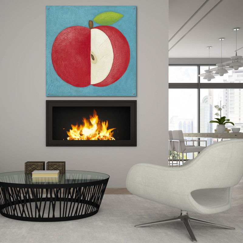  «Auguste Wish 8» par Chariklia Zarris, art mural en verre acrylique, 36 po x 36 po, H 36 po x l 36 po
