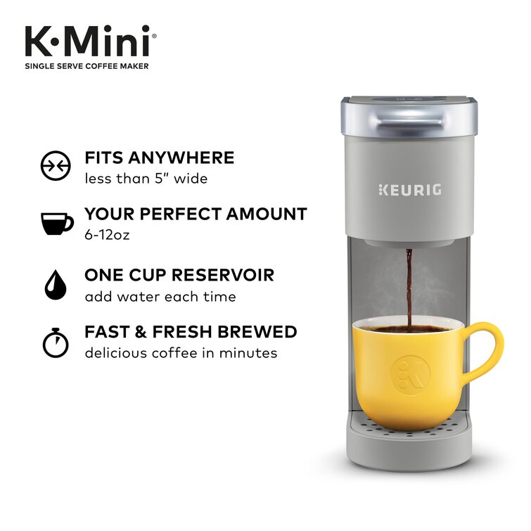 Keurig K-Mini Single Serve K-Cup Pod Coffee Maker  Reviews Joss  Main
