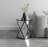 Hibi Mirrored Glass Top End Table