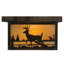 Plafonnier encastré carré 2 lumières 17" unique