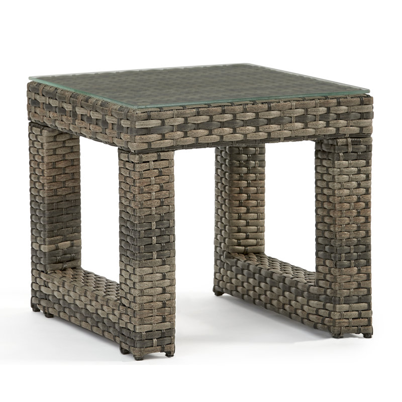 Table d’appoint en verre Varney