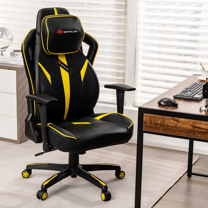 Fauteuil de jeu pivotant à 360 ° Goplus
