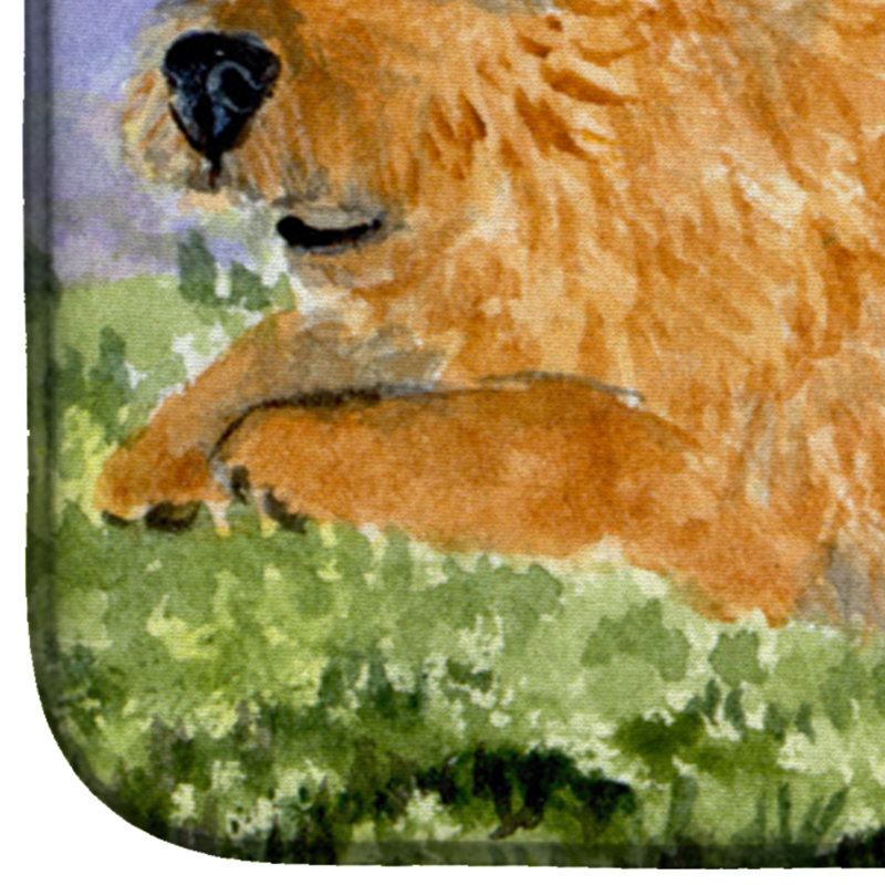 Tapis de séchage terrier norwich