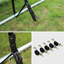 Freeport Park Munich Polypropylene Plastic Net & Pad Combo Compatible With 15cm Round Trampoline