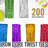 Simple Craft 200 Pack Candy Treat Cellophane Bags Thick Plastic Candy Bags With Ties For Goodie Bags For Candy Cookies & Pastries - 3 x 11 By Zulay