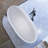 65“ Freestanding Soaking Solid Surface Bathtub-101942668