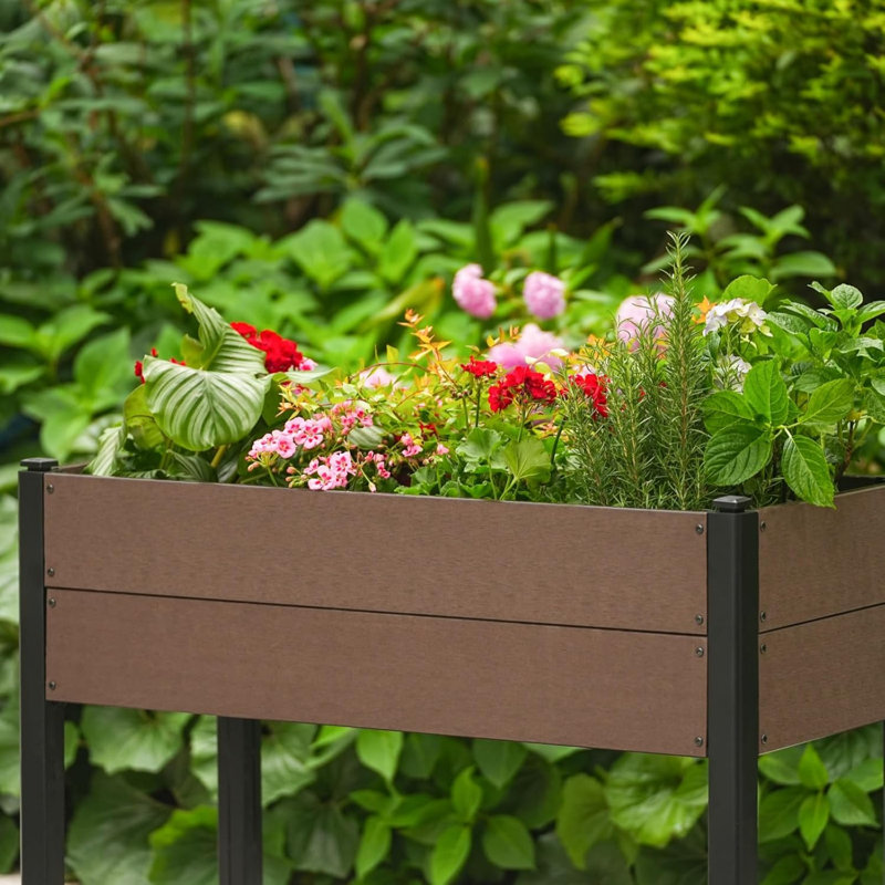 Raised Garden Bed, 85cm H x 109cm W x 49cm D