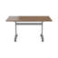 Buariki Rectangle Flip Top Modular Training Table with Casters-49340745-49340751
