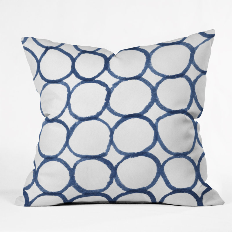 Social Proper Ringful Throw Pillow, 18" x 18"