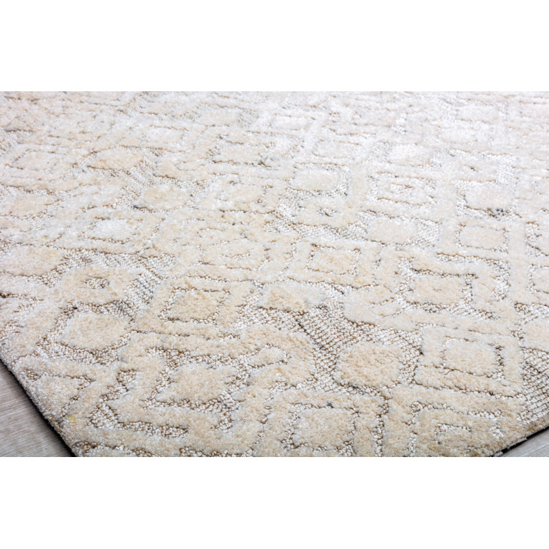 Tapis vintage en bois d'albâtre Gianna, Rectangle 8 pi x 10 pi