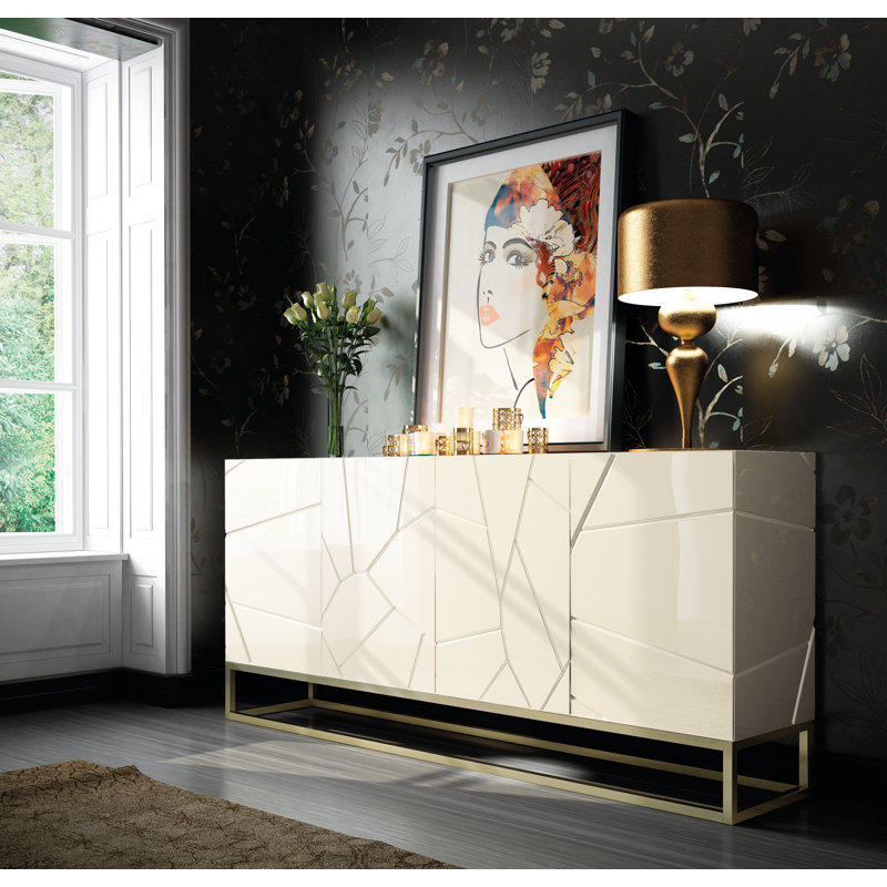 Buffet 75 po de largeur azkary, Mat