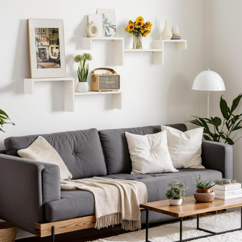 5 Piece Floating Shelf