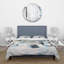 Mountain Village In Winter - Ensemble de housse de couette traditionnel - Microfibre de polyester-66391807