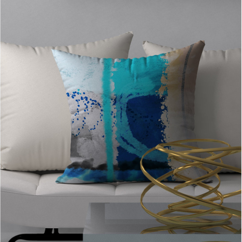 Housse de coussin carrée/insert, 20 po X 20 po