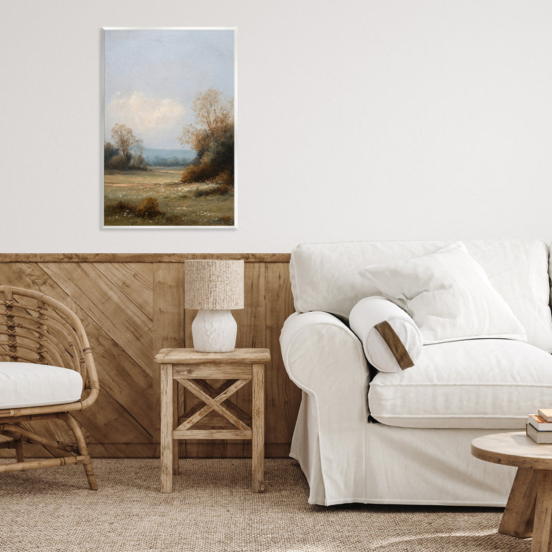 «Silent Little Meadow», plaque murale par Petal Prints Design, 19 x 13