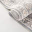 Clover Oriental Area Rug in Blue / Light Grey-1743997734