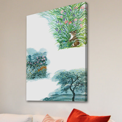 Nature Secrets - Wrapped Canvas Painting