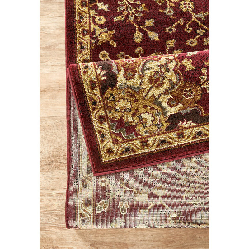 Tapis classique, Rouge, Rectangulaire 2 pi x 3 pi