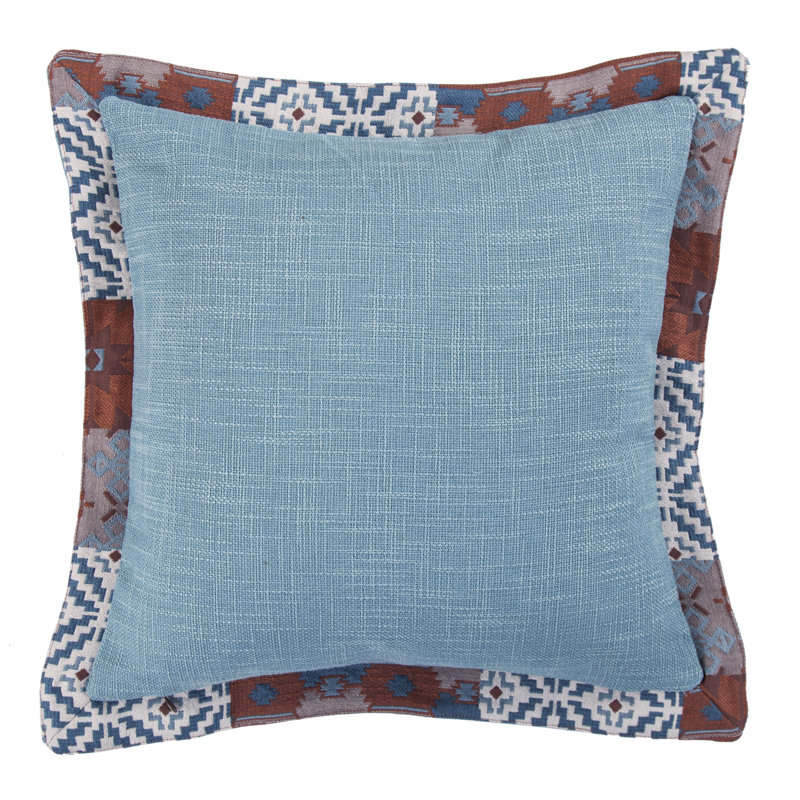 YUMA Linen Reversible Throw Pillow