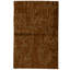 Hand Knotted Wool Area Rug in Brown